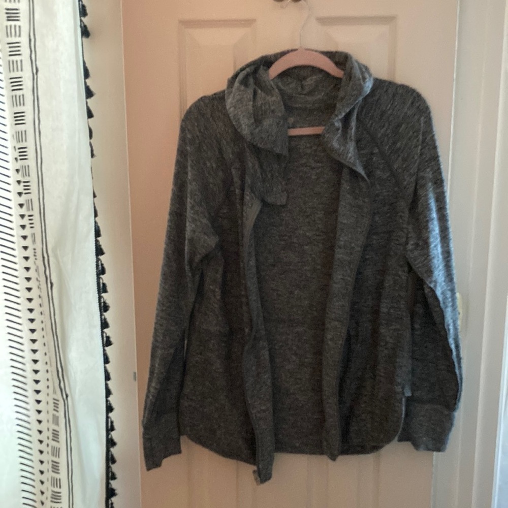 Xxl Womans stretchy heather grey Hoodie